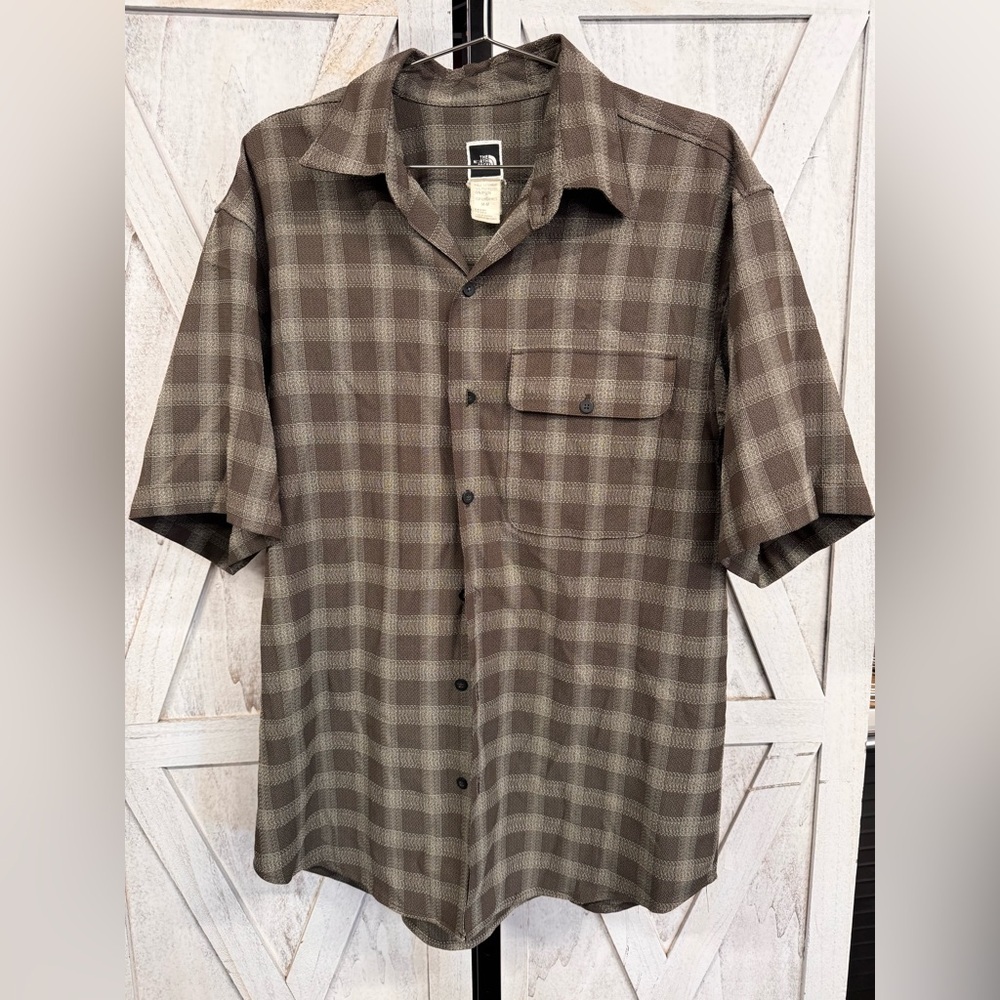The North Face Men's Plaid Button Down Shirt